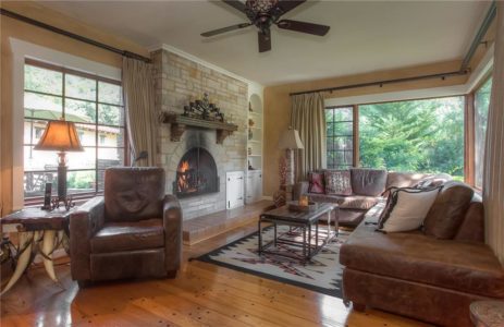 Westcliff Home for Sale - Living Area, Custom Fireplace